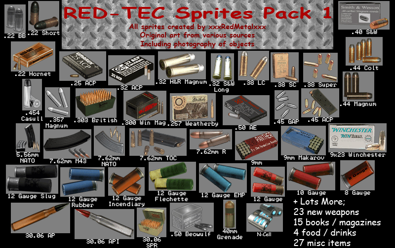 Red-Tec Sprites Pack 1 (2009)